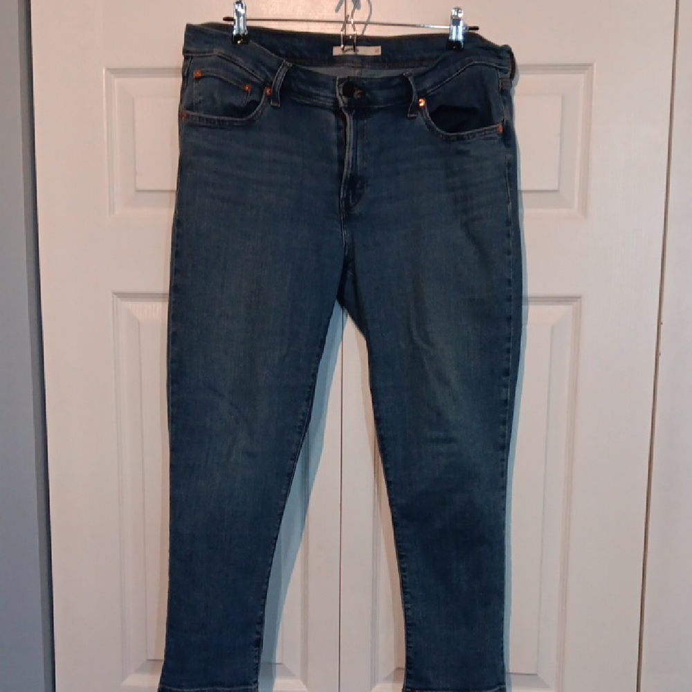 Women's Levi's Boyfriend Jeans W32 L27 Blue